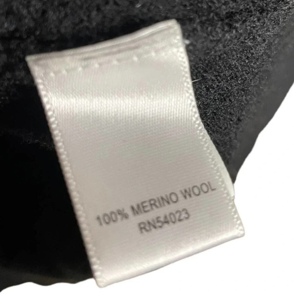 Banana Republic Men's Extra Fine Merino Wool Sweater Gold Side Zipper Size XL - Picture 4 of 6